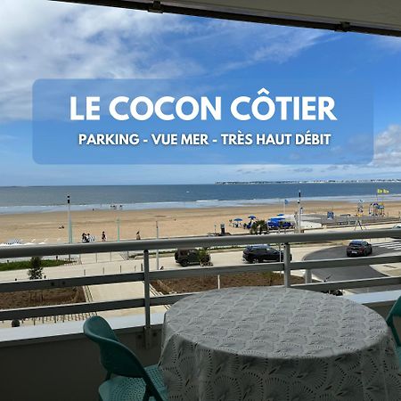 Cocon Cotier - Vue Sur Mer - Parking - Proche De La Thalasso - Terrasse Apartment Pornichet Exterior photo