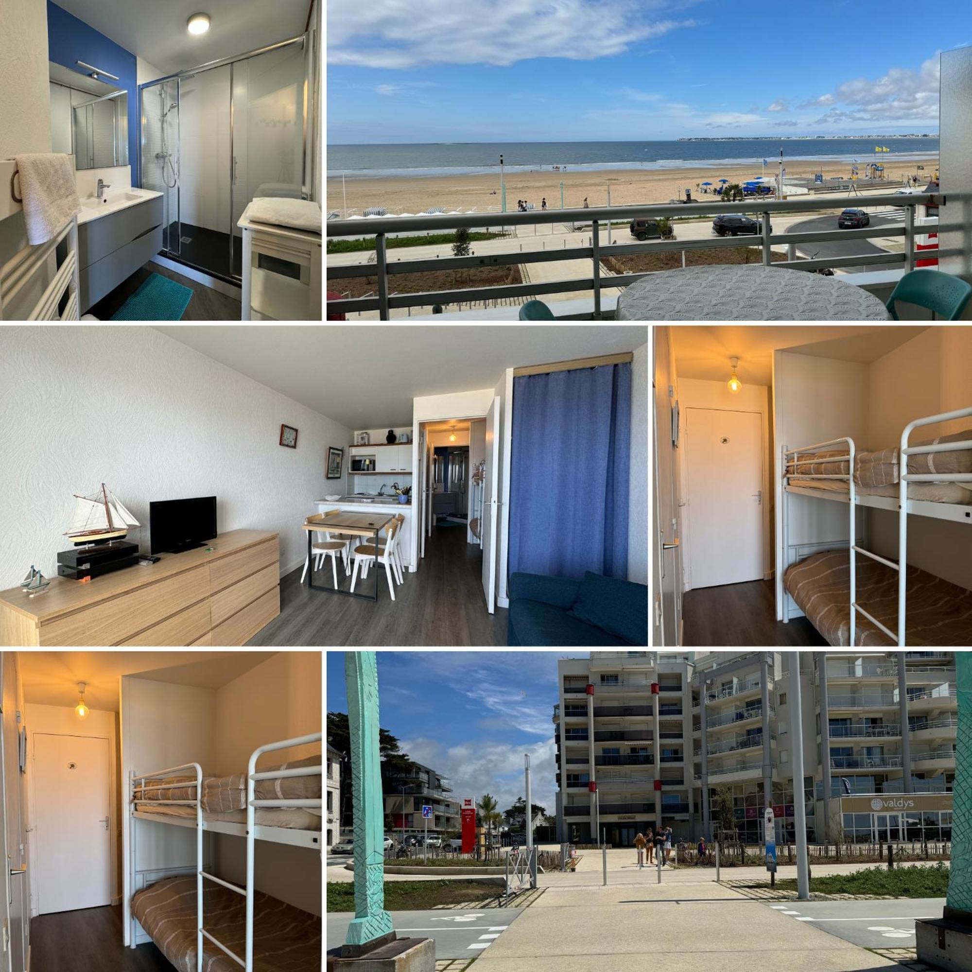 Cocon Cotier - Vue Sur Mer - Parking - Proche De La Thalasso - Terrasse Pornichet Exterior photo